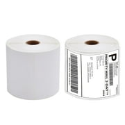 2 Rolls 4 x 6 Direct Thermal Blank Shipping Labels 250 Labels Per Roll Self Adhesive