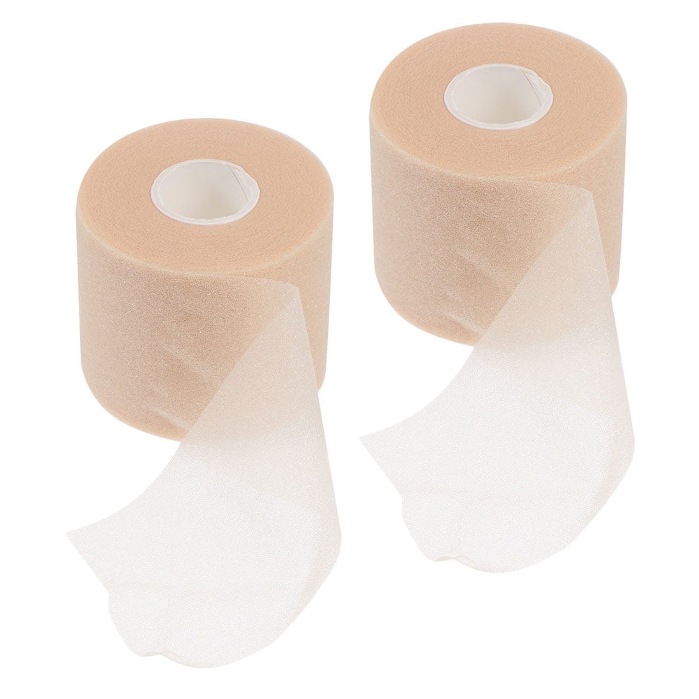2 Rolls Athletic Pre Tape Flexible Skin Tape Breathable Nose Tape Self