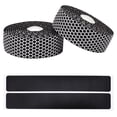 thumbnail image 1 of 2 Rolls Bike Handlebar Tape Non-Slip Cycling Handle Wraps Soft Bicycle Bandage Bar Grip Wrap Tape Adhesive Back with 2 Pcs Bar End Plugs, 1 of 6