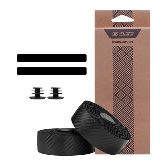 2 Rolls Bike Handlebar Wrap Bar Tape Shockproof PU EVA Material for Road Bike Drop Bar Cyclists