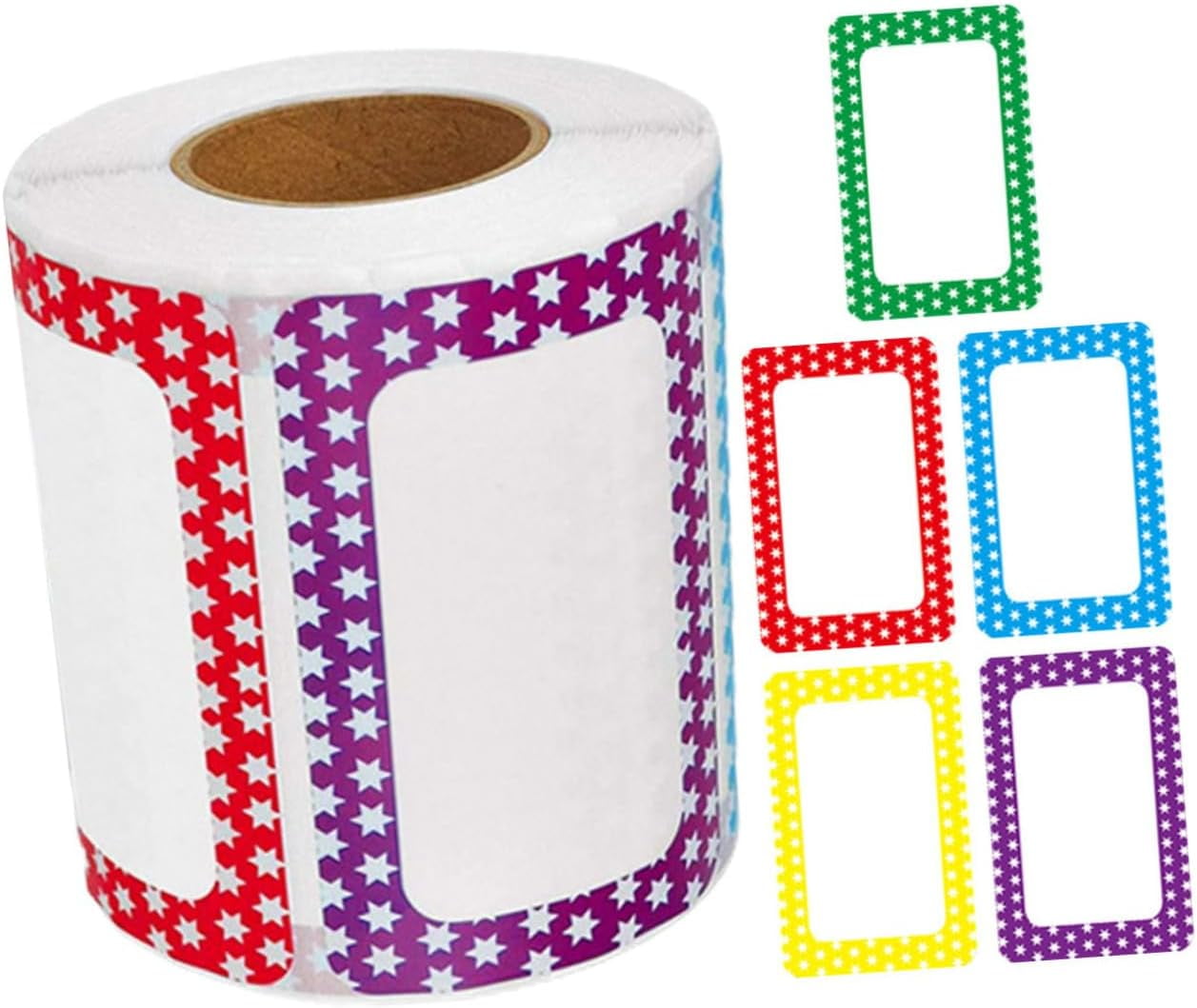 2 Rolls Blank Label Stickers Ordinary Notes Seal Stickers Labels for