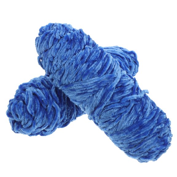 2 Rolls Bulk Yarn for Crochet Multi Function Convenient Polyester Yarn