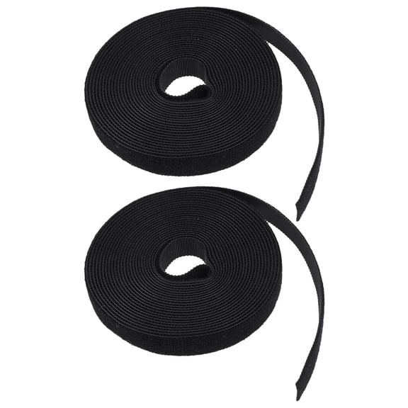 2 Rolls Cable Tie Wire Management Tie Strap Self Gripping Fastening Cable