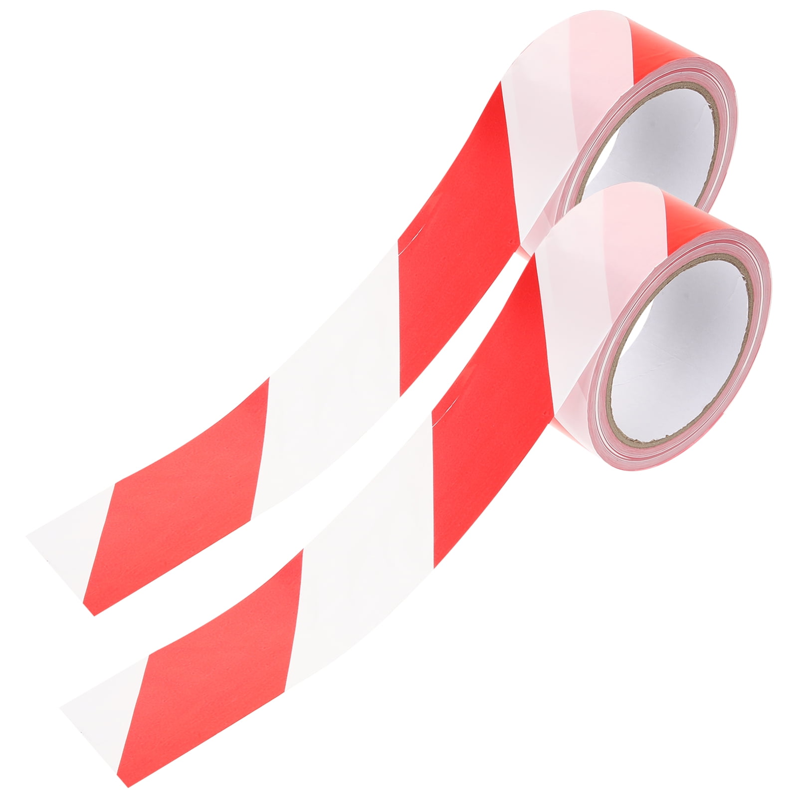 2 Rolls Caution Tape Red White Striped Caution Tape Non Sticky Hazard
