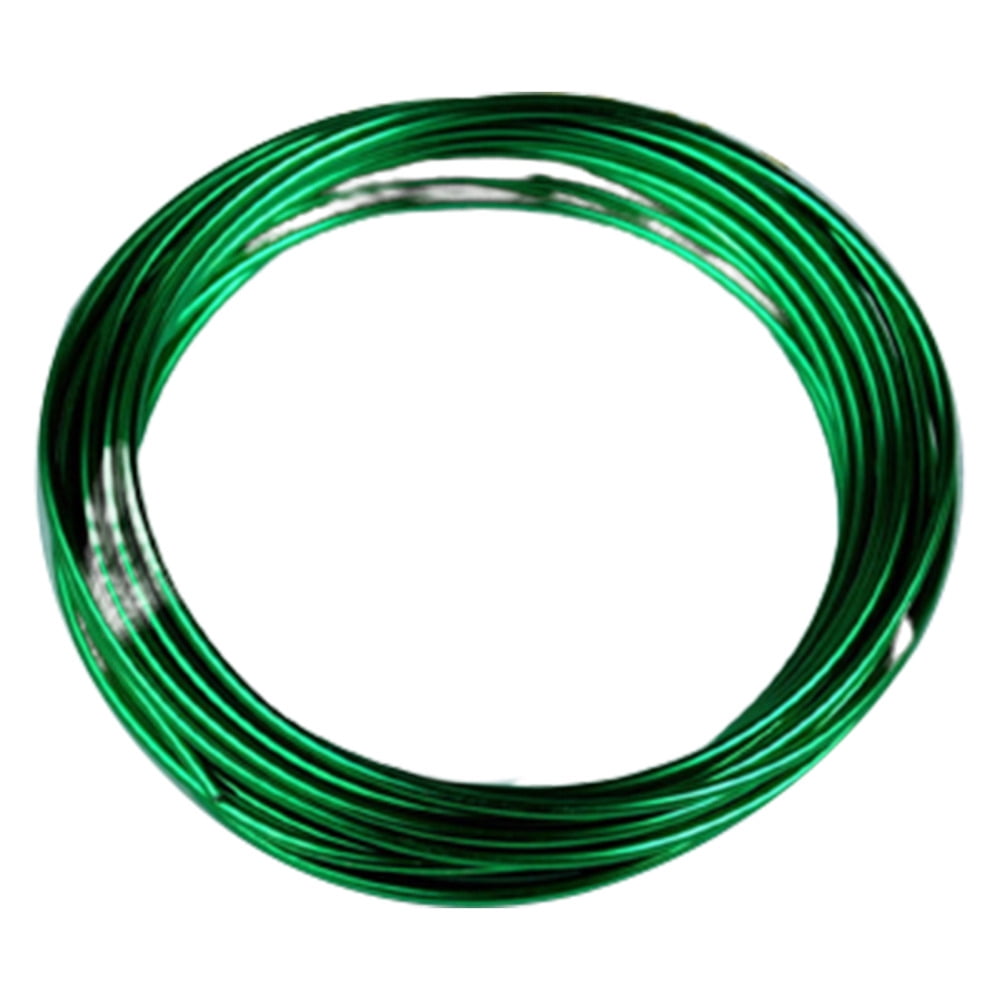 2 Rolls Colorful Aluminum Wire Metal Armature Wire Bendable Sculpting