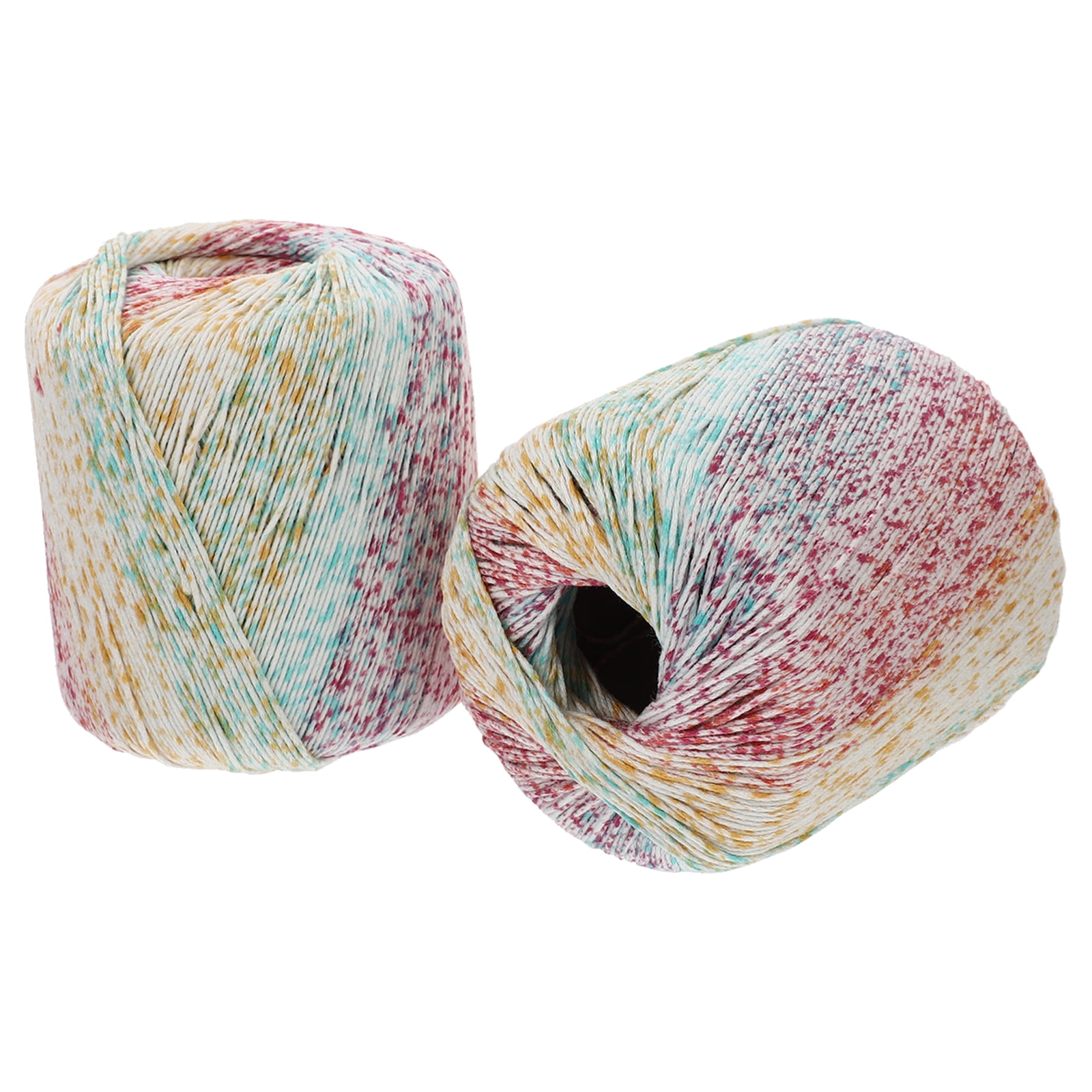 2 Rolls Cotton Cord Softer Weaving Rope Handicraft Knitting Rope ...