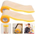 2 Rolls DIY Adhesive Masking Paper for Painting Furniture Floor