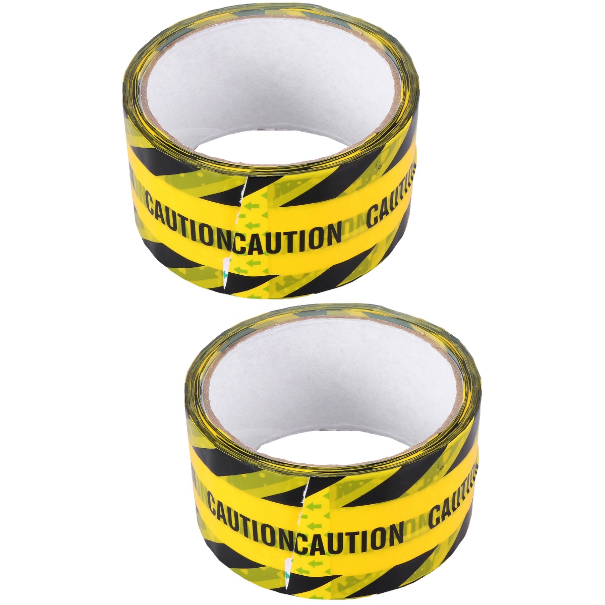 2 Rolls Decor Warning Tape Safety Tape Caution Tape Yellow Duct Tape ...