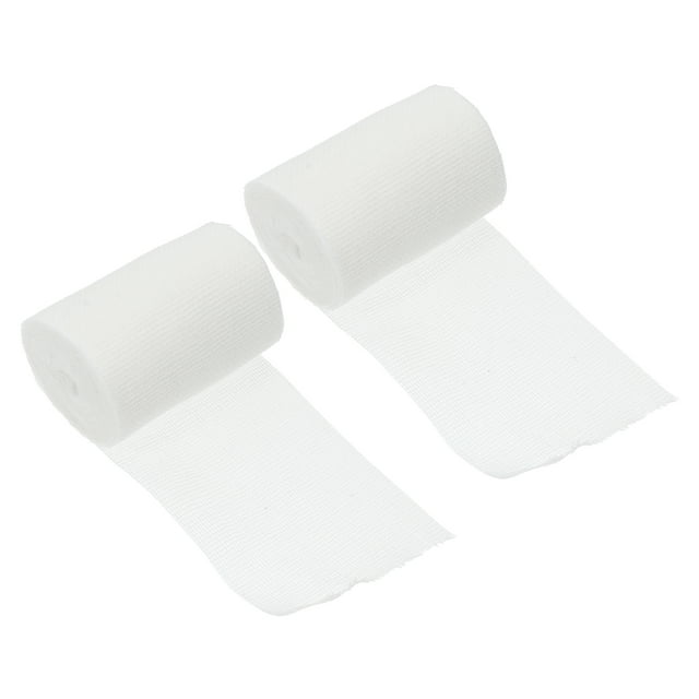Eease Gauze Roll 2 Rolls First Aid Wound Bandage Wraps Stretch Wound