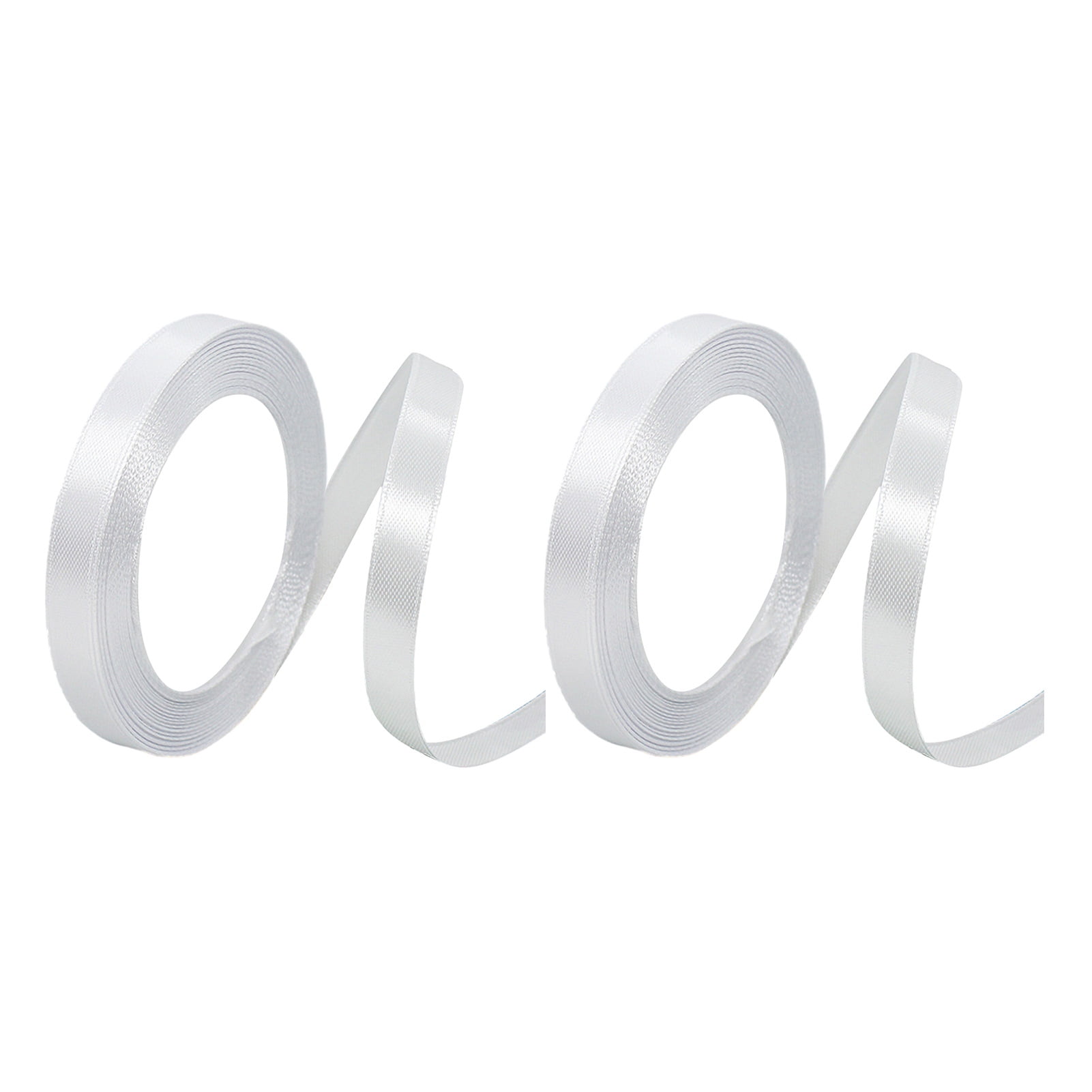 2 Rolls Gift Wrapping Ribbon Elegant DIY Crafts Bow Making Candy Box