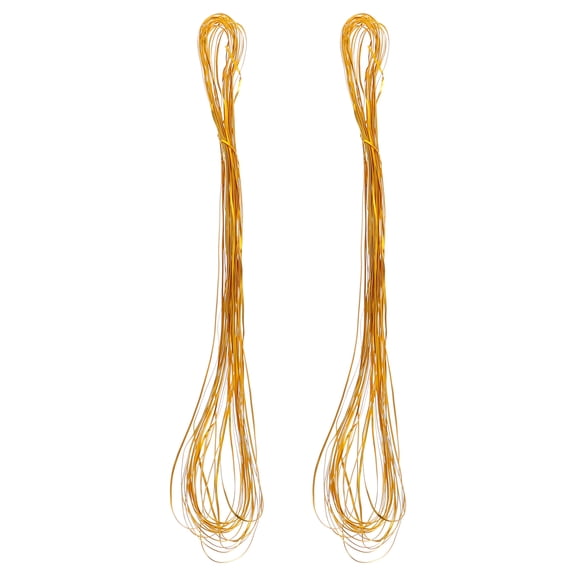 2 Rolls Gold Wire Wire Painting Making Material Decorative Metal Wire Golden