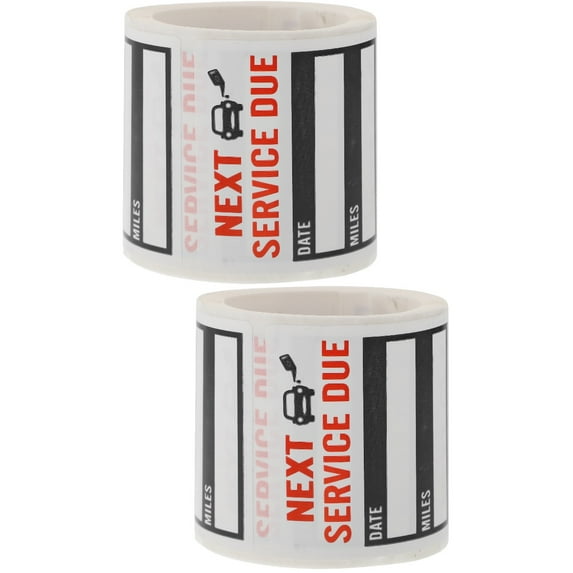 2 Rolls Gripper Seal Kit Label Sticker Car Window Stickers Work 5X5X0.1cm Black