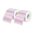 thumbnail image 1 of 2 Rolls Holographic Thermal Label Stickers Compatible with Phomemo, Munbyn, Xprinter,Marklife for Barcode, Price Tags, Shipping & Logo Design, 1 of 9