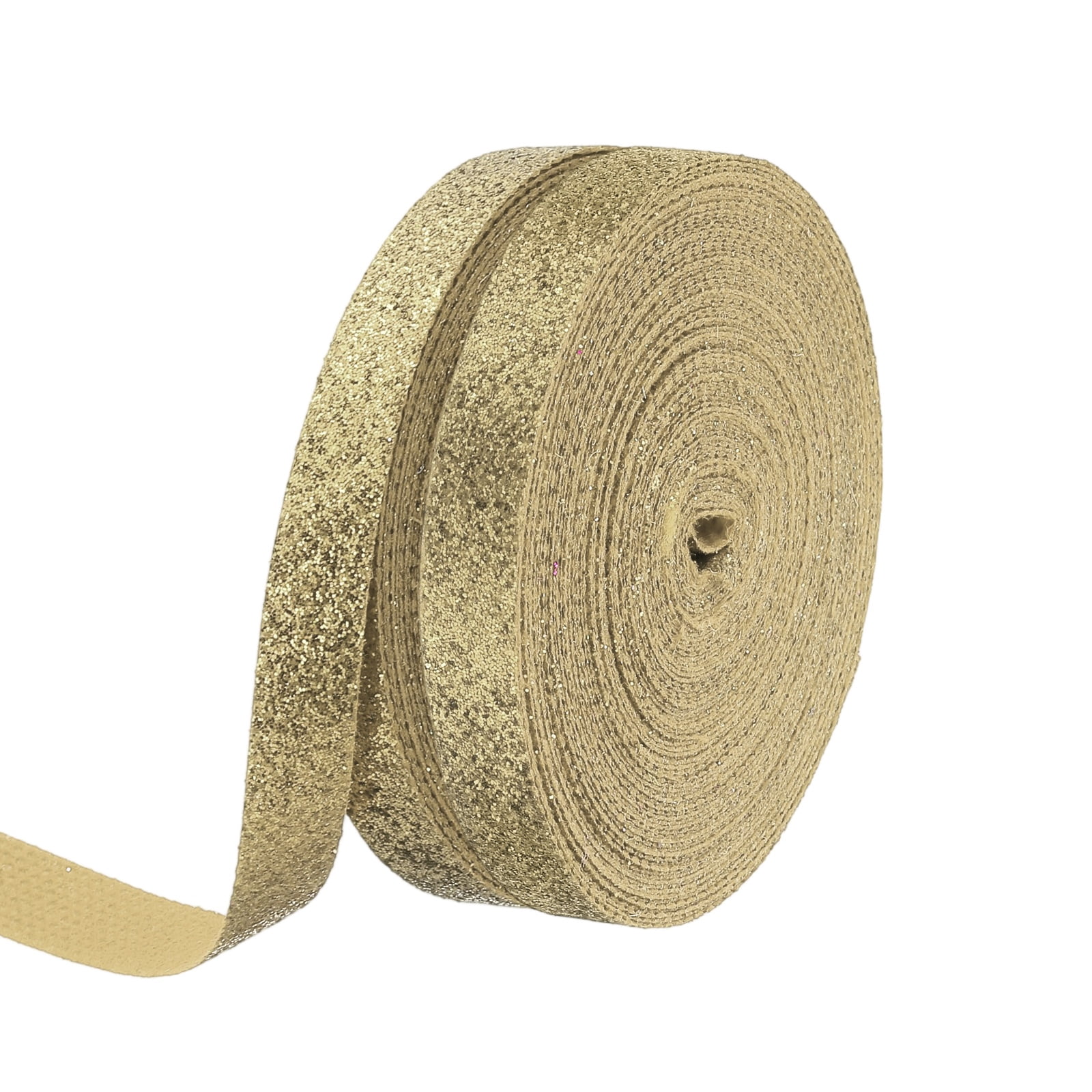 Spikly Ribbons 2 Rolls Metallic Glitter Ribbon Roll, 3/8 Inch x 10 Yards Sparkly ...