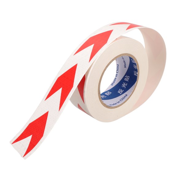 2 Rolls Reflective Tape Warning Glow Event Barricade Black Duct