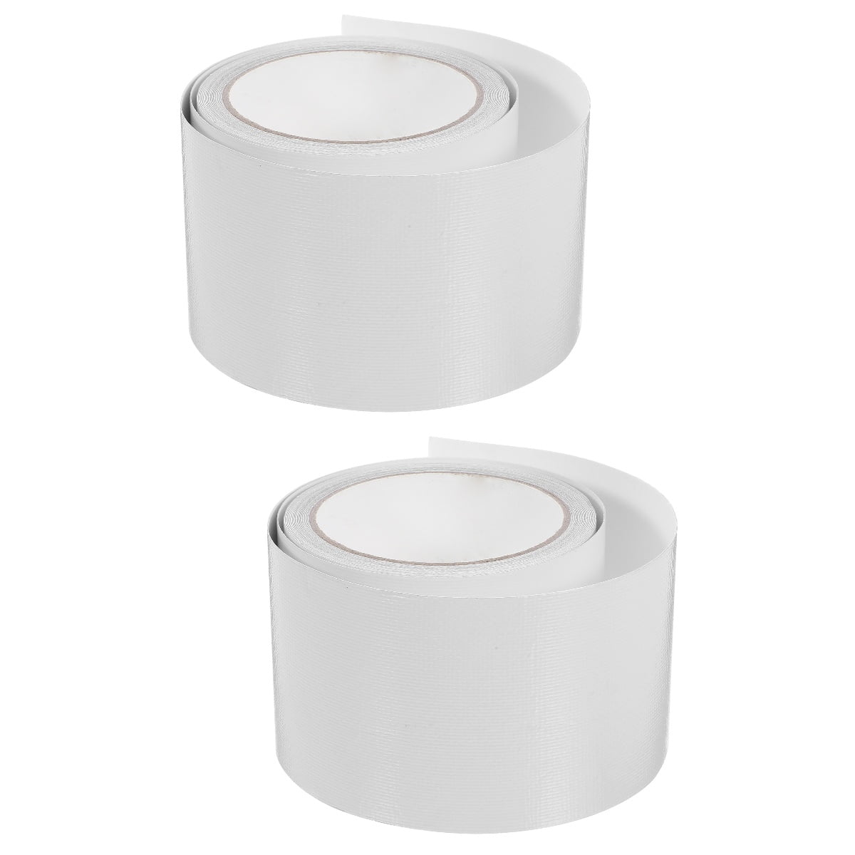 2 Rolls Repair Tape Awning Pipeline Poncho Abrasion Resistant White