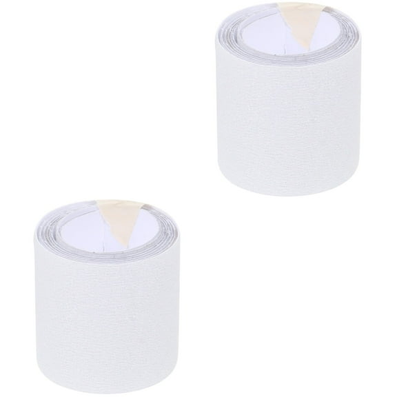 2 Rolls Rubber Traction Tapes Clear Stair Treads Transparent Grip Tape for Stairs