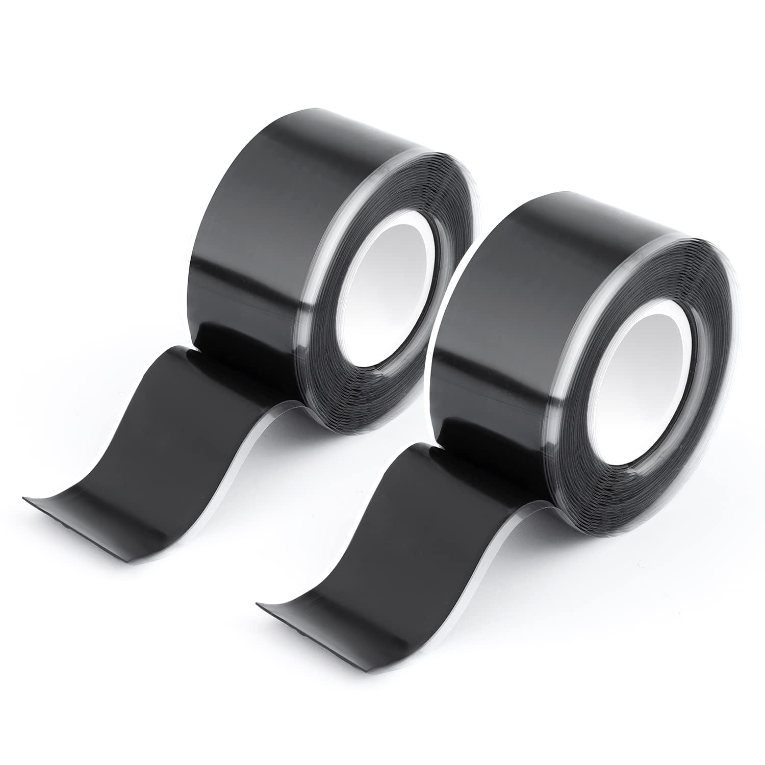 2 Rolls Self Fusing Silicone Tape, 1 Inch x 10ft Hose Repair Tape
