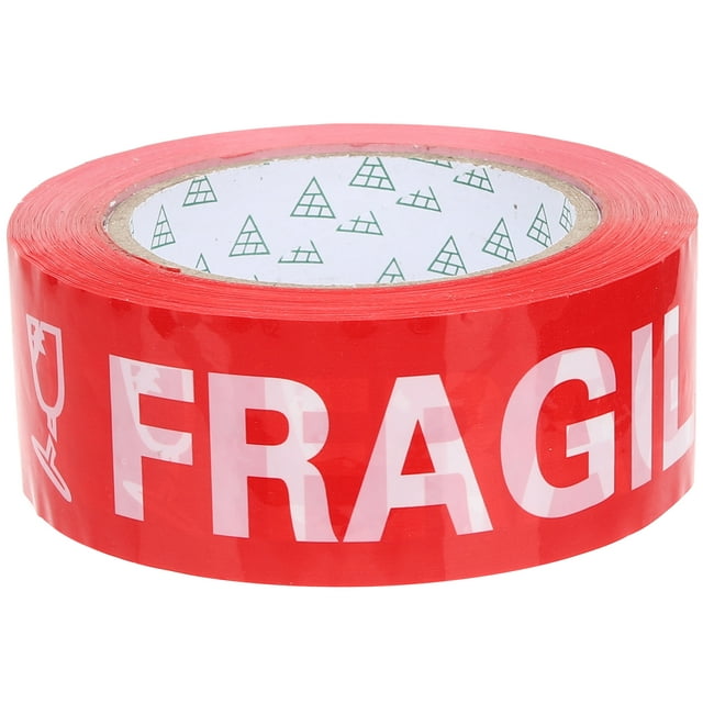 2 Rolls Shipping Fragile Tape Packing for Moving Boxes Care - Walmart.com