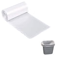 thumbnail image 1 of 2 Rolls Small Mini Trash Bags, Heavy Duty Disposable Clear Desktop Garbage Bags for Office & Bathroom Bin, 1 of 6