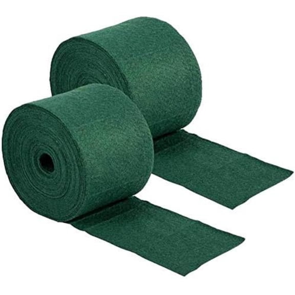 2 Rolls Tree Wrap for Winter Trunk Protector, 3-Layer Thicken Breathable Plant Freezeproof Guard Covers to Protect Bark from Deer/Cold Weather(4.7in x 52.5ft)
