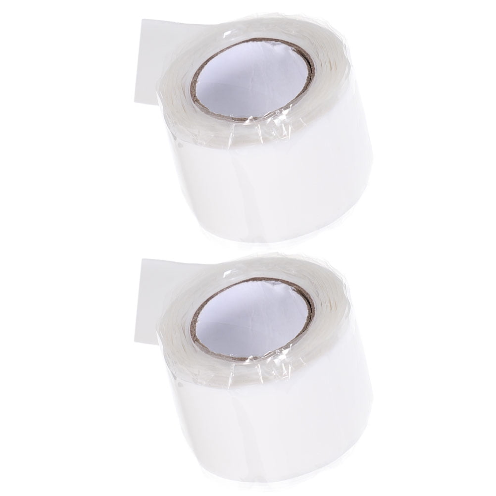 2 Rolls Waterproof Tape Black Duct Tape Hose Repair Pipe Tape for Water