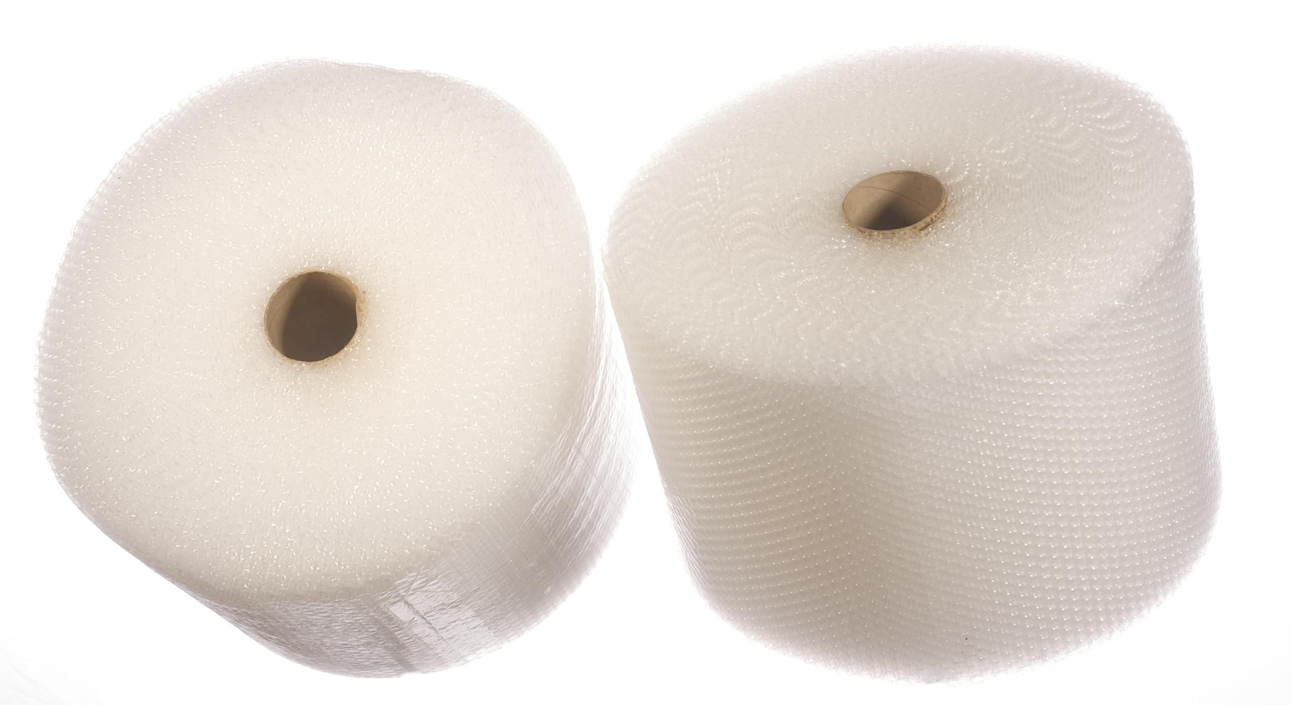 2 Rolls of 150' x 12" 300' total Small 3/16" Bubble Cushioning Wrap