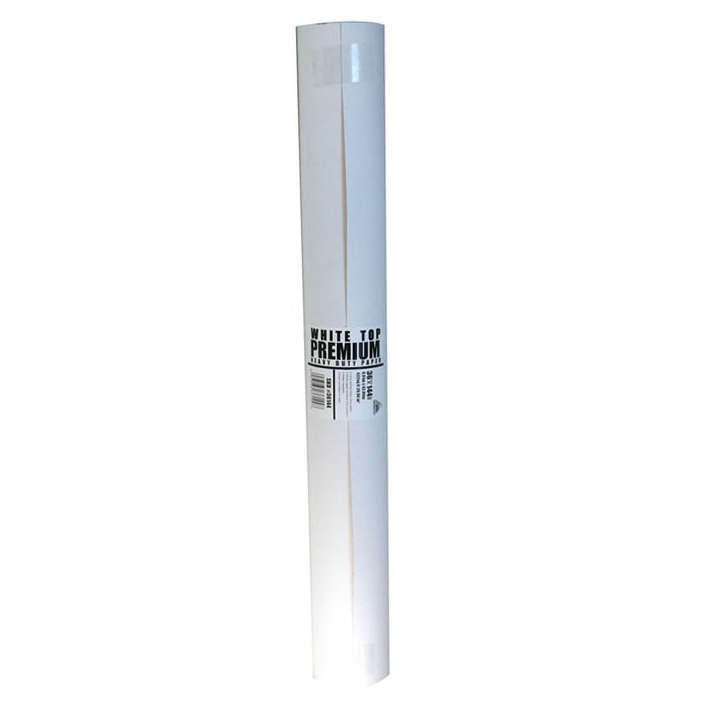 2-Rolls of 36” x 144’ Trimaco 36144 Trimaco Rosin White Top Premium, Heavy Duty Paper