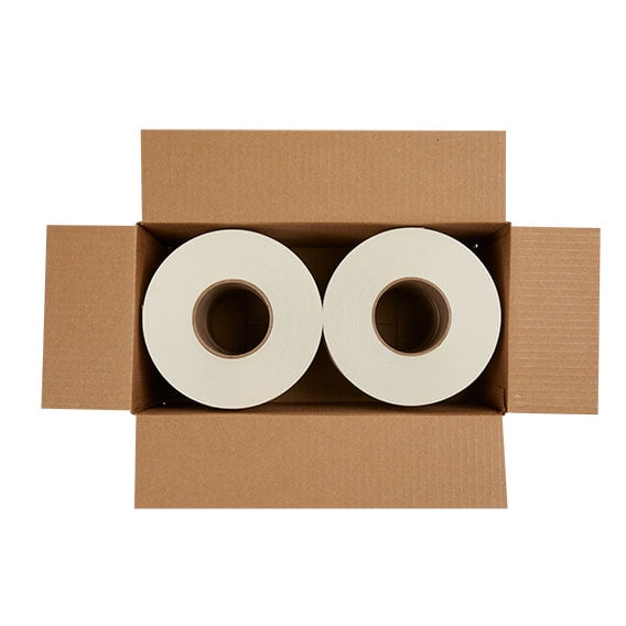 2 Rolls of 4" x 4.5" Direct Thermal Perforated Labels - 1.5 Core 1000 Labels (500 Per Roll) - Compatible with Zebra Dymo Rollo Printers