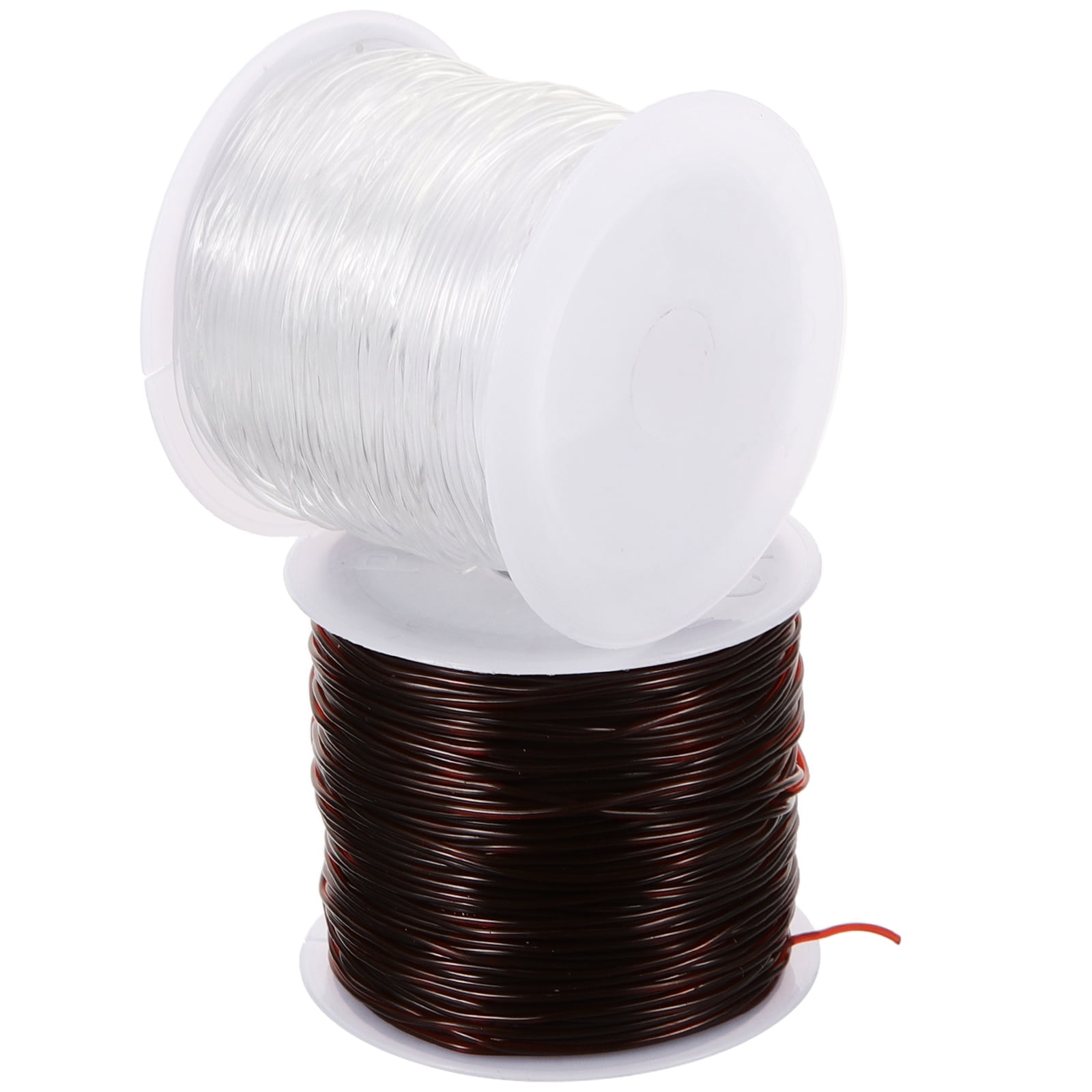 2 Rolls of Multiuse Strings DIY Bracelet Strings Elastic Beaded