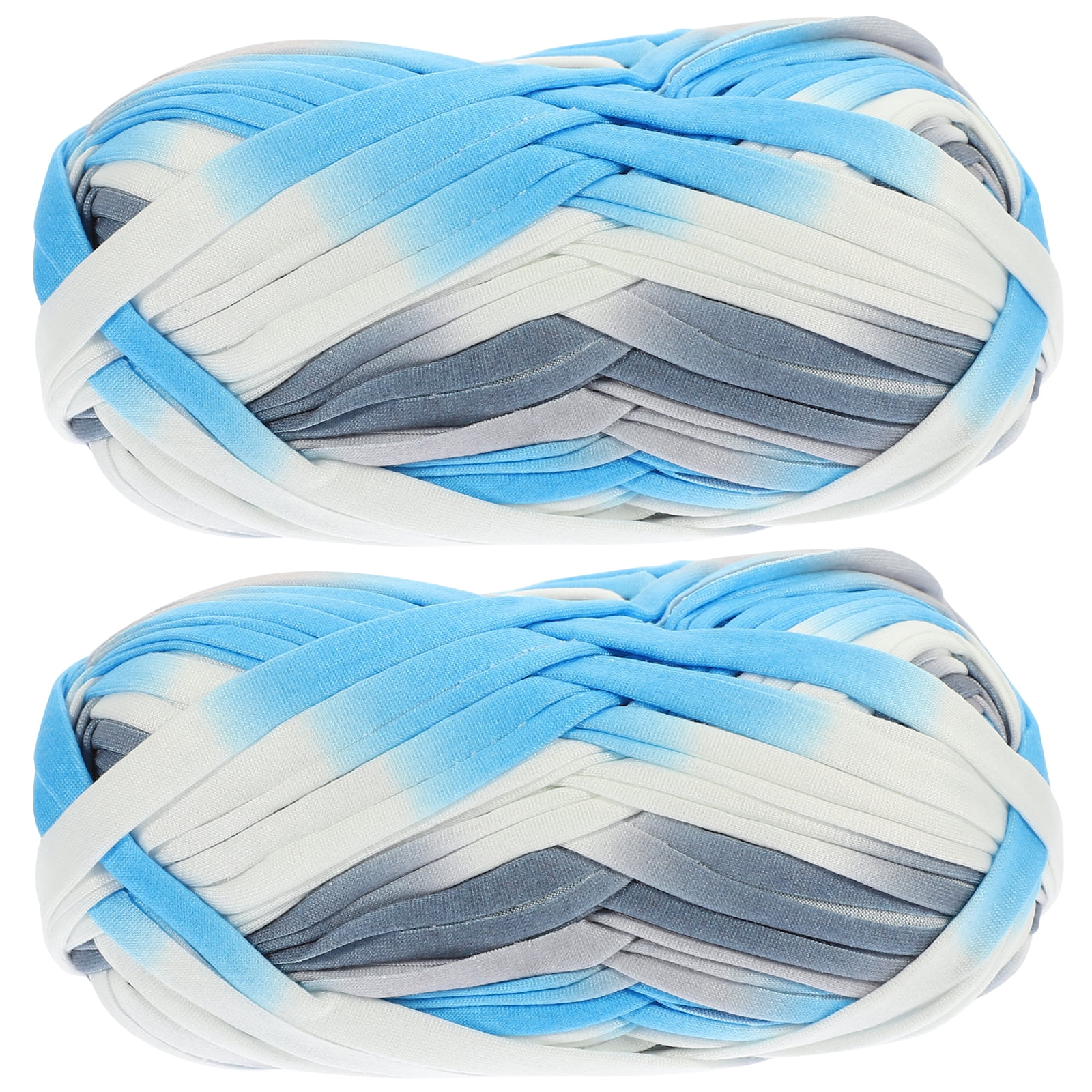 2 Rolls of Practical Weaving String Blanket Weaving Braided Rope Multi