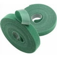 2 Rolls of Reusable Nylon Velcro Tape for Garden Plants Tomatoes