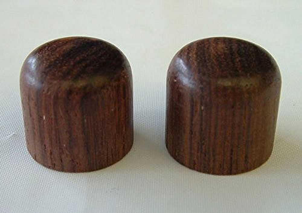 2 Rosewood Dome Knobs Push-On Allparts PK-0198-0R0