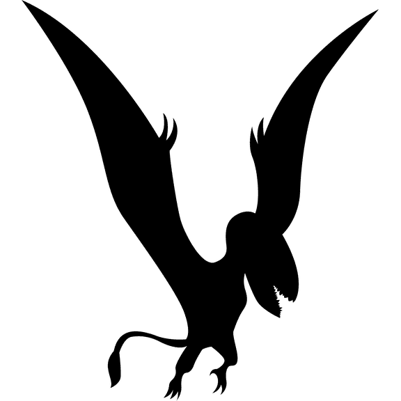 Pterodactyl Dinosaur Edible Image Cupcake & Cookie Toppers, by TNCT (12 Count)