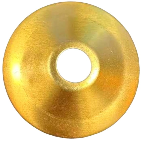 1  15/16" RD. Solid Brass Vase Cap for Lamp Fixtures & Other Crafts