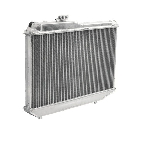 2 Row Aluminum Core Performance Radiator for 84-87 Toyota Corolla AE86 4AGE 1.6L