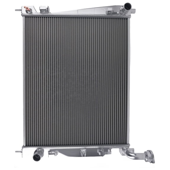 2 Row Aluminum Cross Flow Radiator for Jeep Grand Cherokee 3.0L 3.6L 5.7L 2011-2021 & Dodge Durango 3.6L 5.7L 2011-2021, Cooling System Part 675-00291B 55038001AH 52014529AB