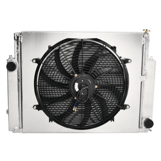 2 Row Aluminum Radiator+16" Fan+Shroud for 1992-1999 BMW E36 323i 325i ...