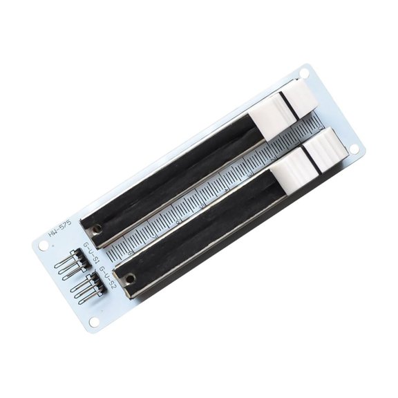2-Row Slide Potentiometer Analog Sensors Module For Customizable Sound Mixer And Electronic Prototyping Projects