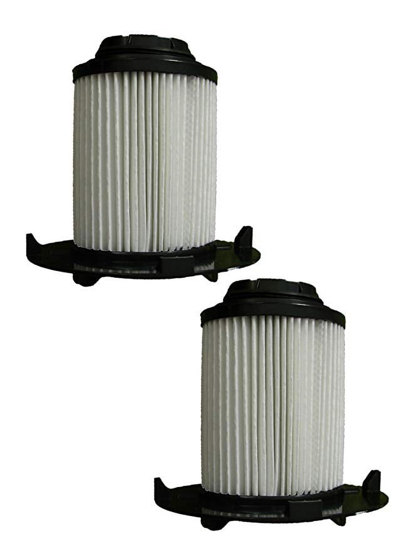 Vhbw - Pack De 6 Filtros De Vellón Protector Para Aspiradora Dirt Devil Centrino Cleancontrol M2009-0/M2009 - Blanco