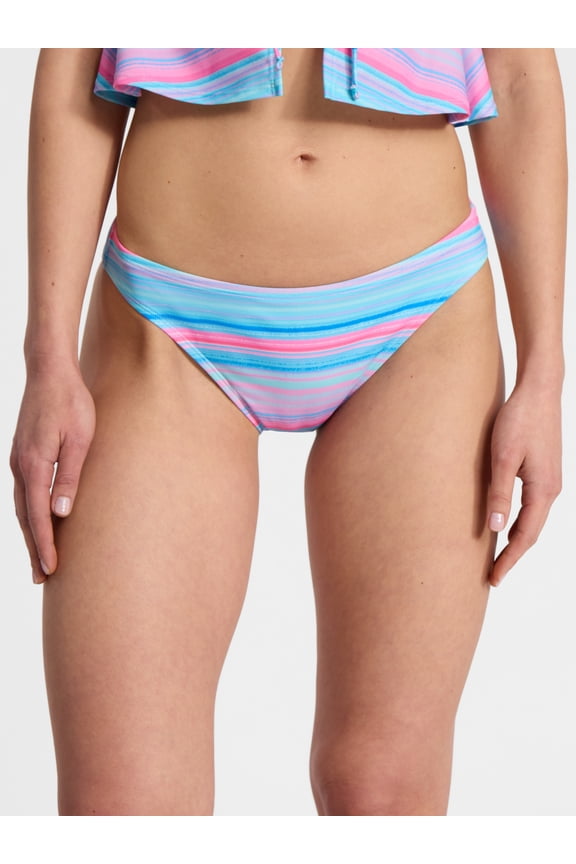Multi Stripe Bikini Bottoms, Women’s