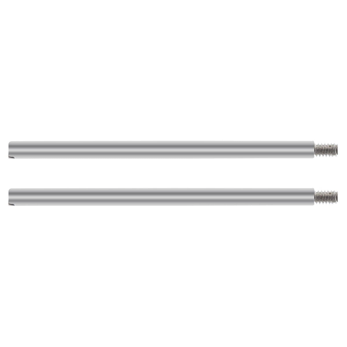 Ewatchparts 2x20mm Pre-V Screw Buckles For Panerai 40mm Watch Bands - Brushed Stainless Steel
