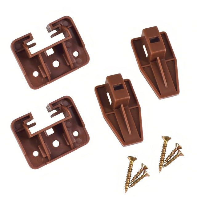 (2 SET)For RiteTrak II Replacement,Plastic Drawer Slides Track Guide
