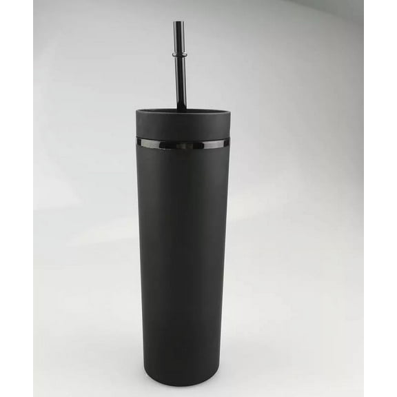 2 SETS OF Matte Skinny Tumbler Cups - 16 Oz - Drinks, Tea, Coffee, Juice