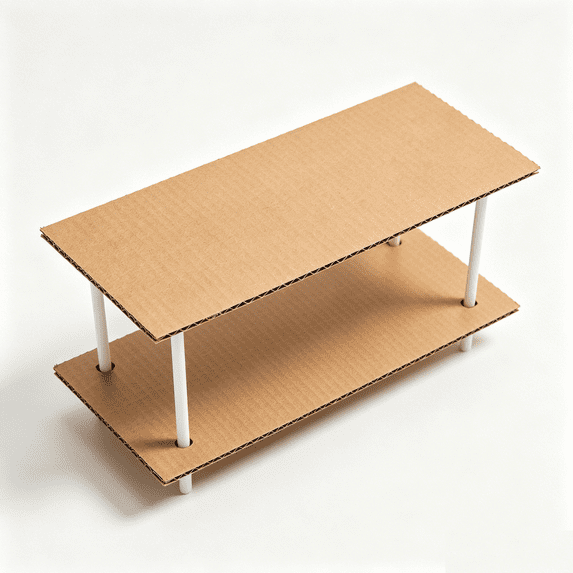 2-SHELF STORAGE RACK(1PACK)