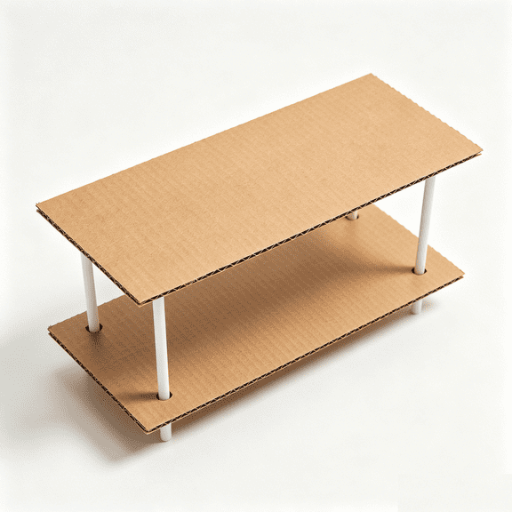 2-SHELF STORAGE RACK(1PACK)