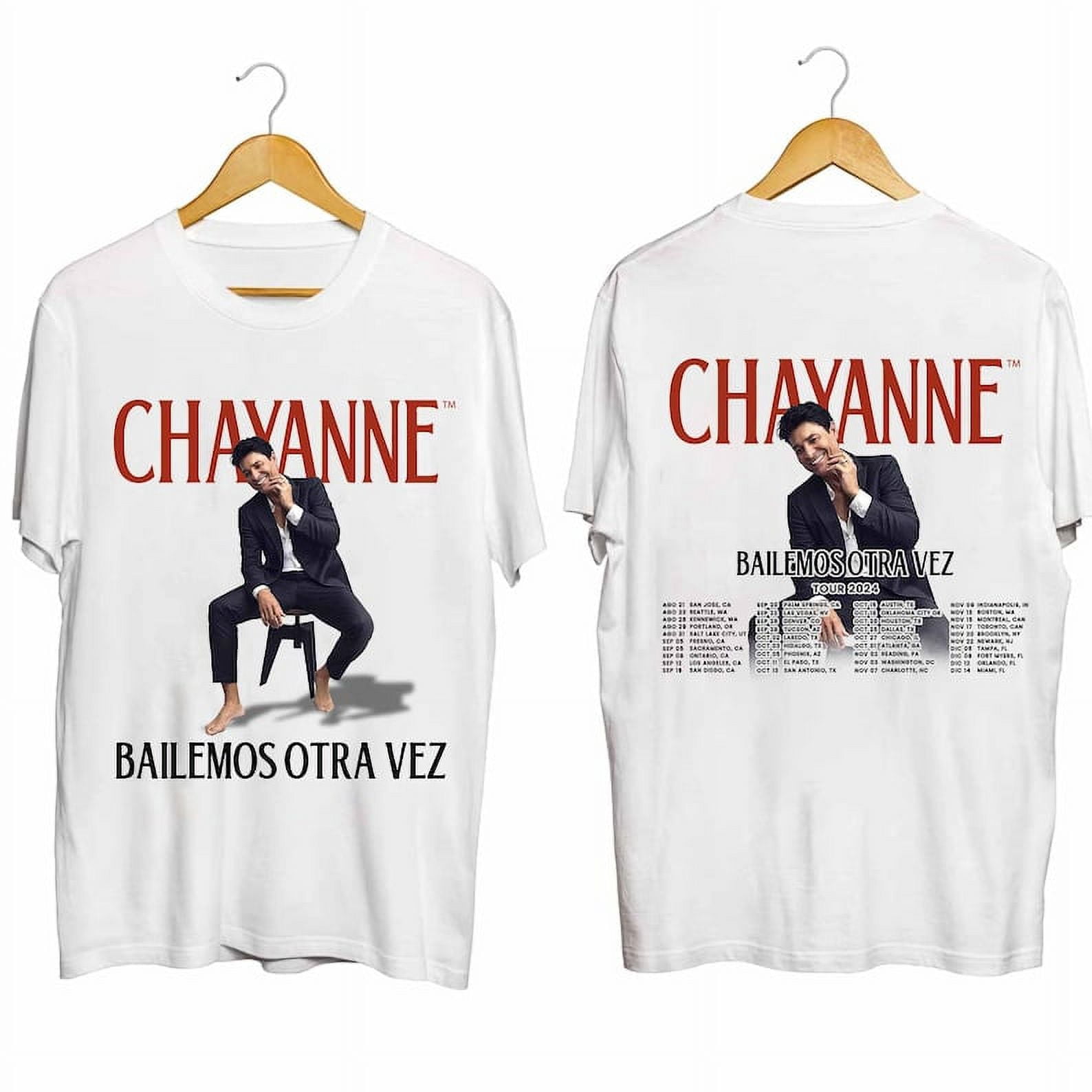 2 SIDE Chayanne Bailemos Otra Vez Tour 2024 Shirt, Chayanne Fan Shirt