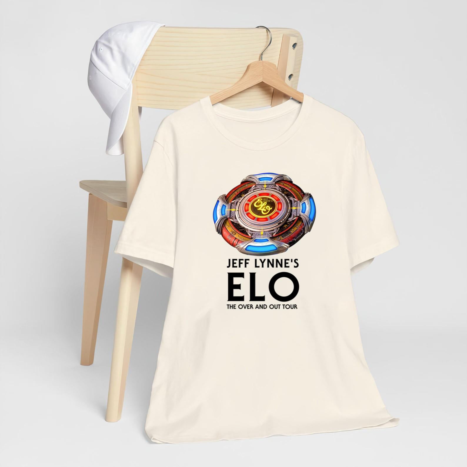 2 SIDE Jeff Lynne's ELO The Over and Out Tour 2024 Shirt, Jeff Lynne