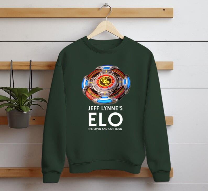 2 SIDE Jeff Lynne's ELO The Over and Out Tour 2024 Shirt, Jeff Lynne