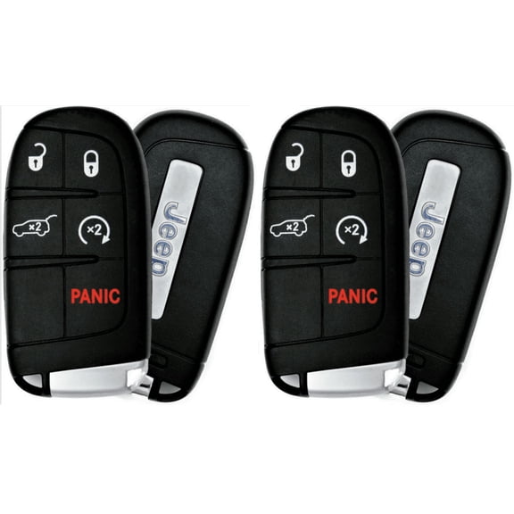 2 SMART KEY FOB PROX FOR JEEP GRAND CHEROKEE 2014 - 2020 M3N40821302 VLS